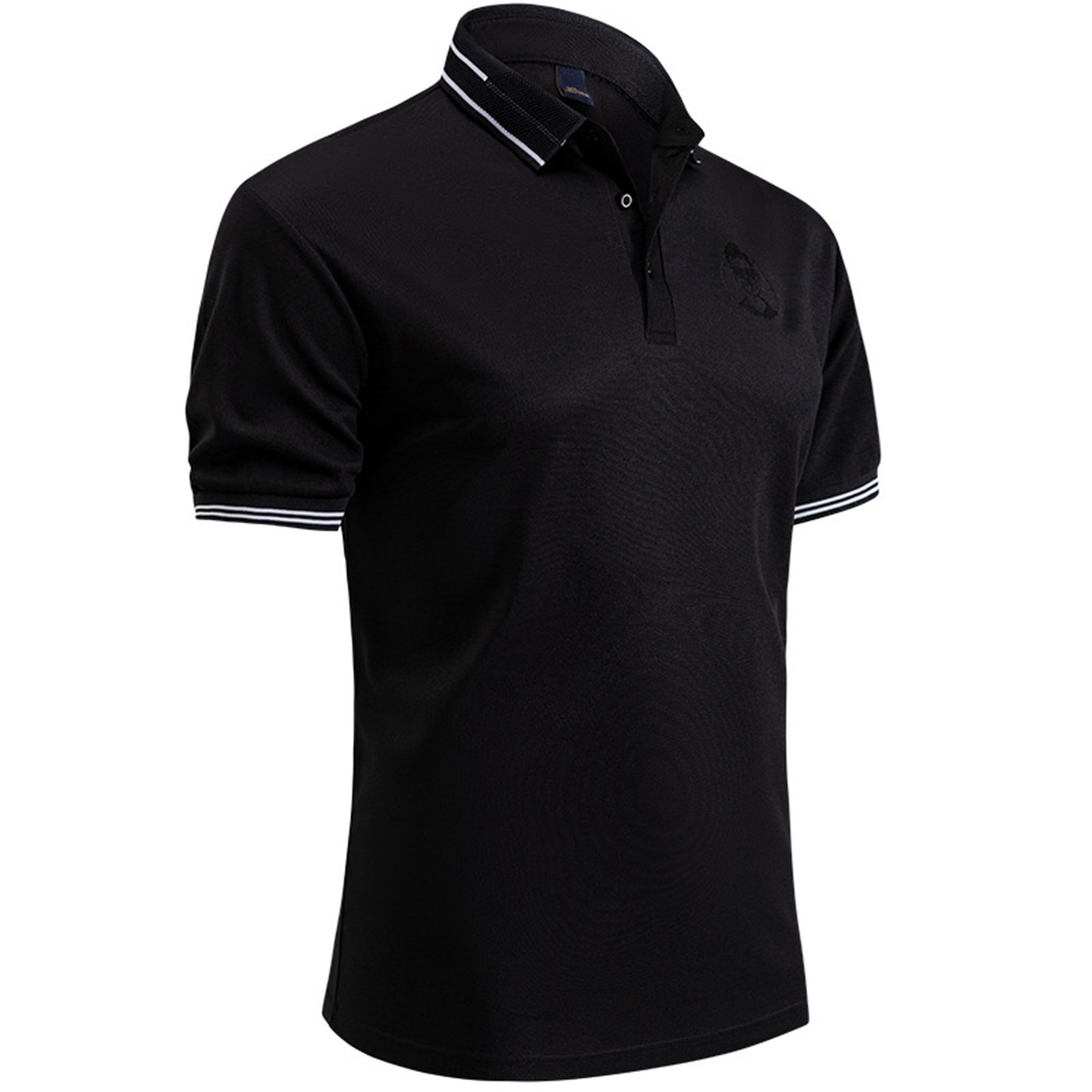 thumbnail image 2 of Camisa a rayas slim fit para hombre: prenda informal de negocios, tejido transpirable para primavera/verano/otoño, estampado elegante y sofisticado, 2 of 4